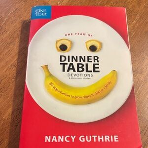 One Year of Dinner Table Devotions Book